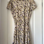 Thumbnail for Sunday Best dress, size L, floral motif, wrap style