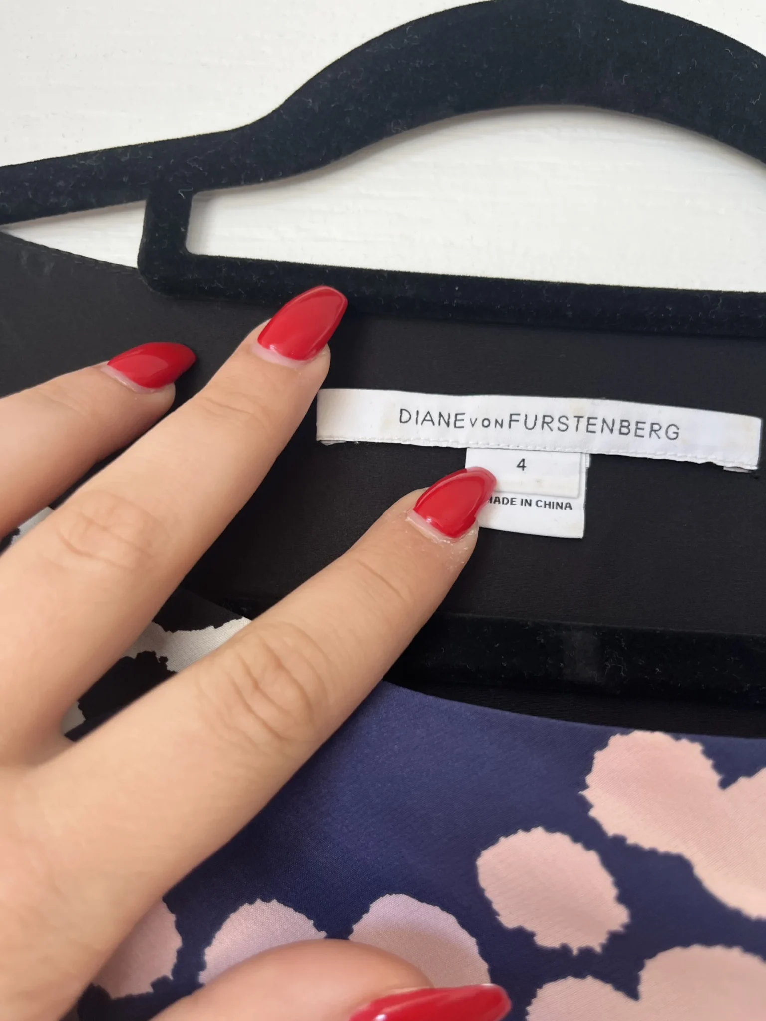 Image for Diane Von Furstenberg dress size 4 US