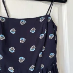 Thumbnail for Size 2 navy blue floral Babaton dress