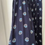 Thumbnail for Size 2 navy blue floral Babaton dress