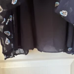 Thumbnail for Size 2 navy blue floral Babaton dress