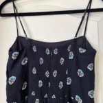 Thumbnail for Size 2 navy blue floral Babaton dress