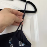 Thumbnail for Size 2 navy blue floral Babaton dress