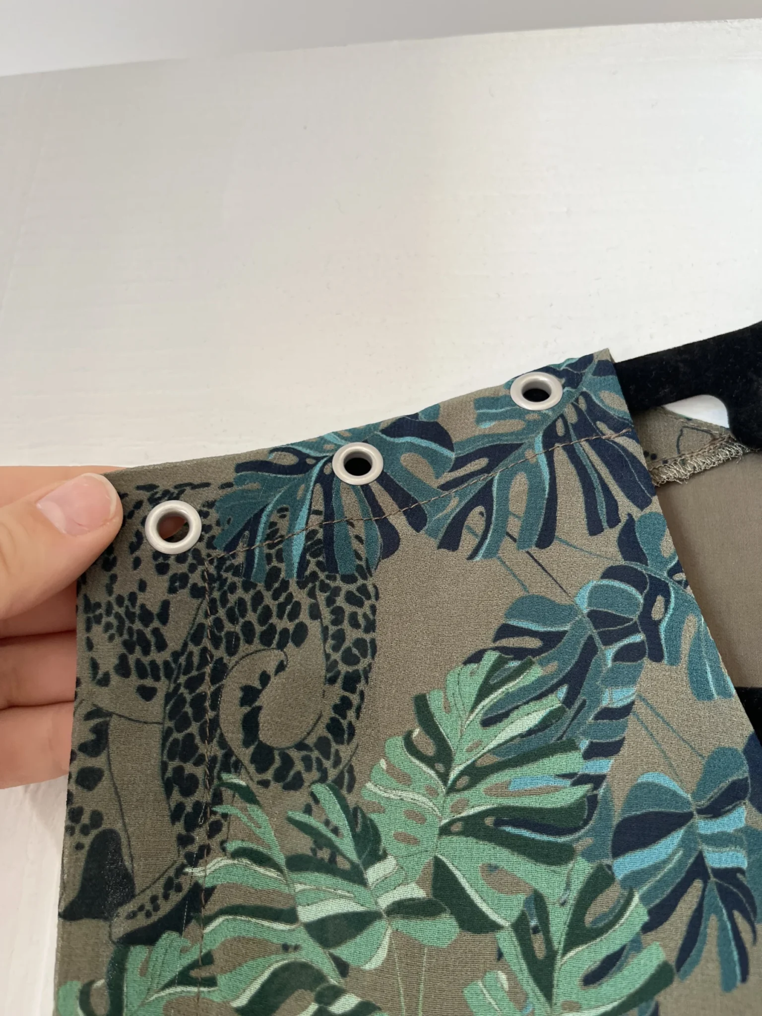 Image for IKKS Paris khaki patterned dress size S (34)