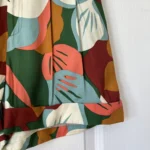 Thumbnail for Ted Baker shorts size 1 (4US) with colourful satin pattern