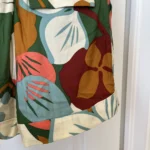 Thumbnail for Ted Baker shorts size 1 (4US) with colourful satin pattern