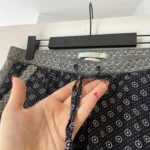 Thumbnail for Scotch and Soda women's trousers size 1 navy blue patterned