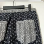 Thumbnail for Scotch and Soda women's trousers size 1 navy blue patterned