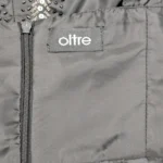 Thumbnail for Robe gris foncé avec col à paillettes – Oltre