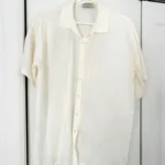 Thumbnail for Chemise blanche en lin Dailystory