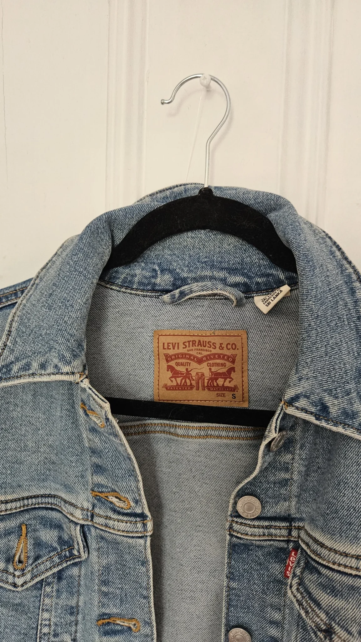 Image for Levis jeans jacket / Levis Strauss & co size small