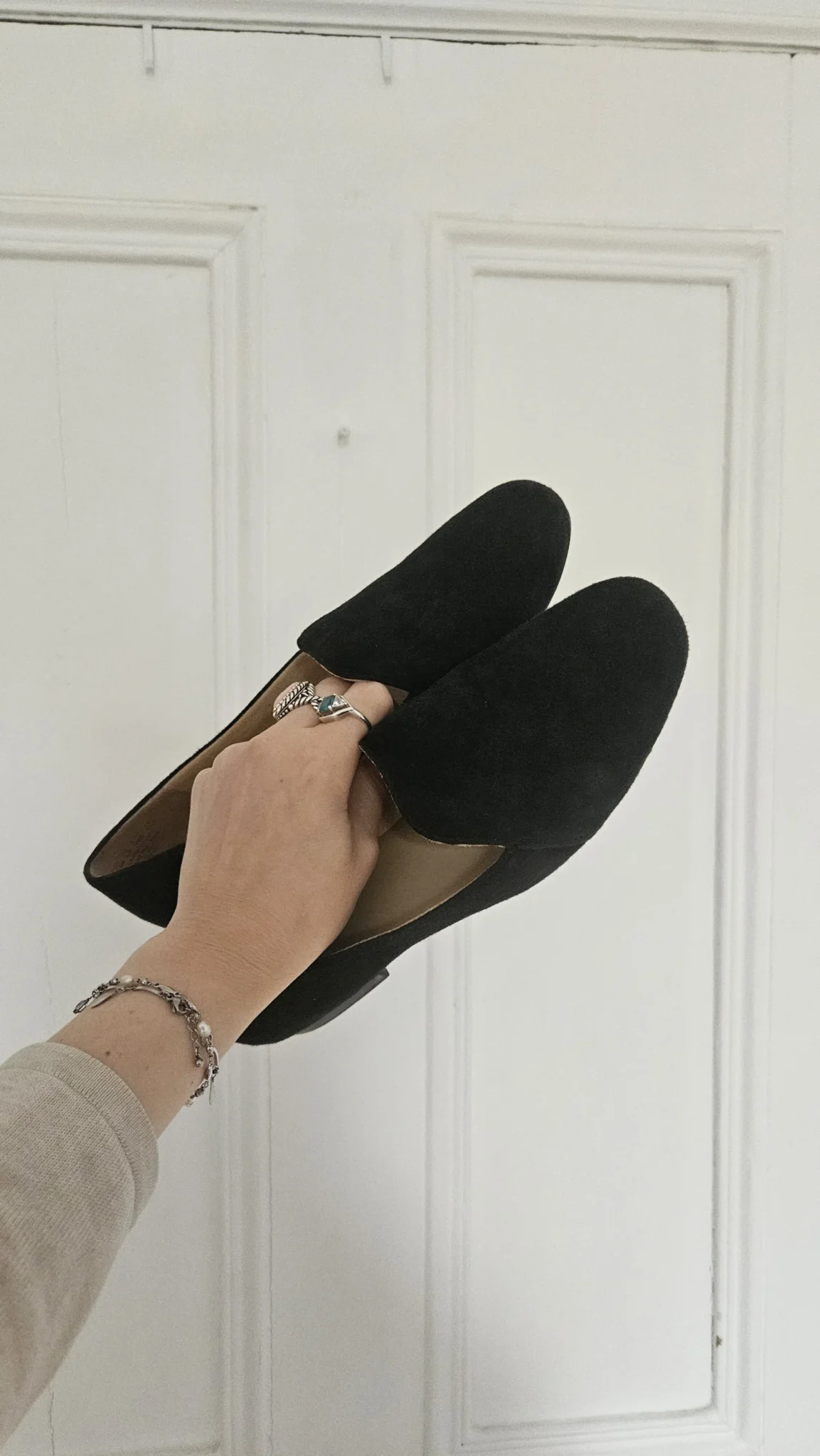Image for Ballerines Naturalizer noires en suède