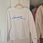 Featured thumbnail for Chandail Lacoste blanc Medium