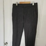 Thumbnail for Deux paires de pantalons propres old navy 3/4 grandeur 8 gris et léopard
