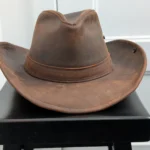 Thumbnail for Chapeau de cuir western de la marque Henschel Hat Co