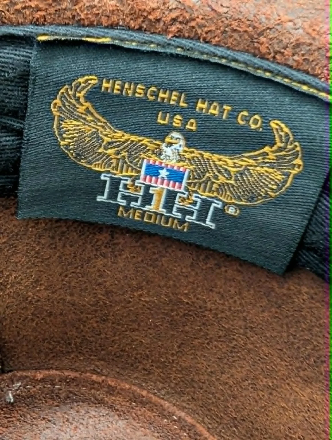Image for Chapeau de cuir western de la marque Henschel Hat Co