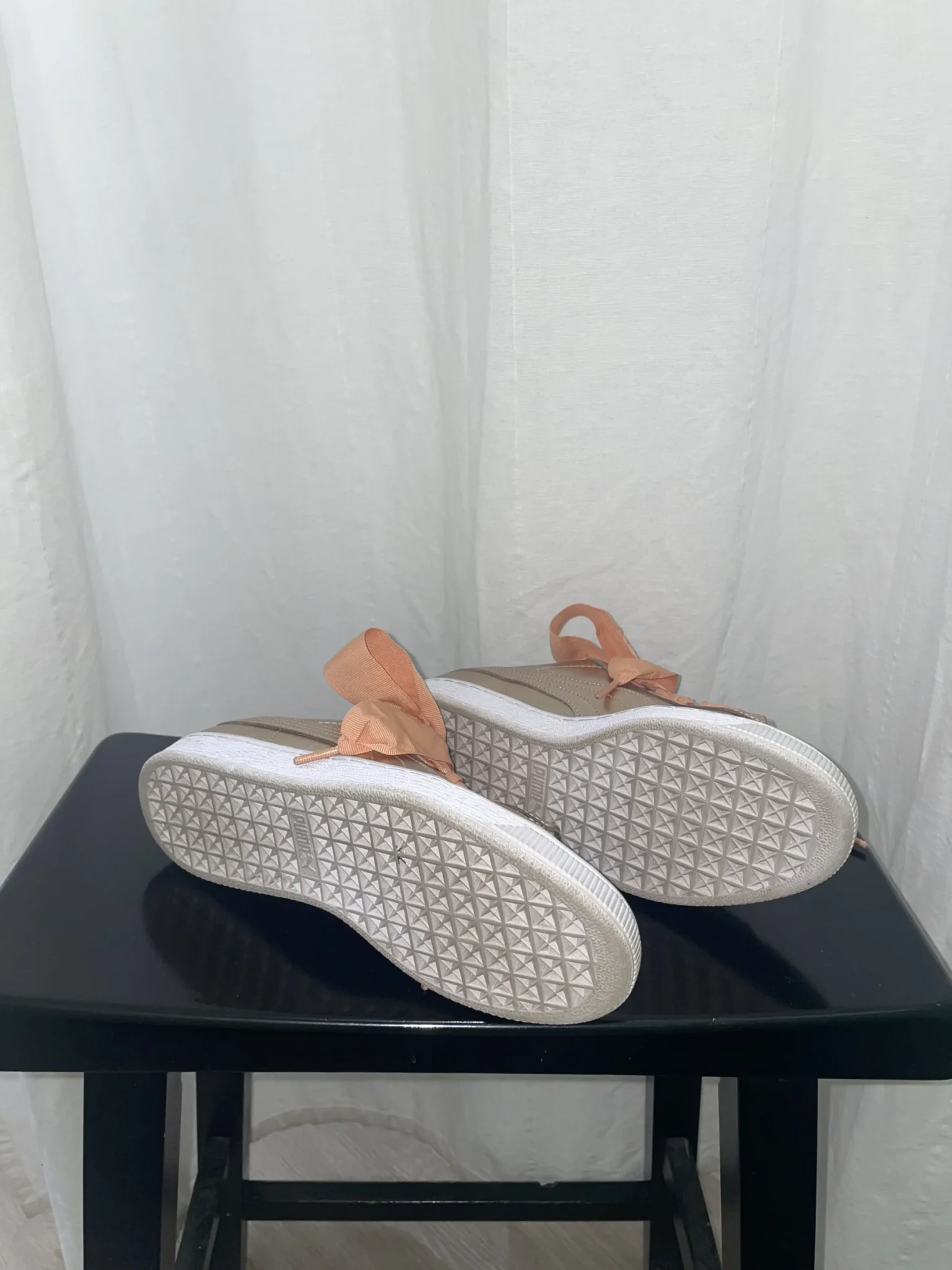 Image for Puma Basket Heart satin pink gold - size 38