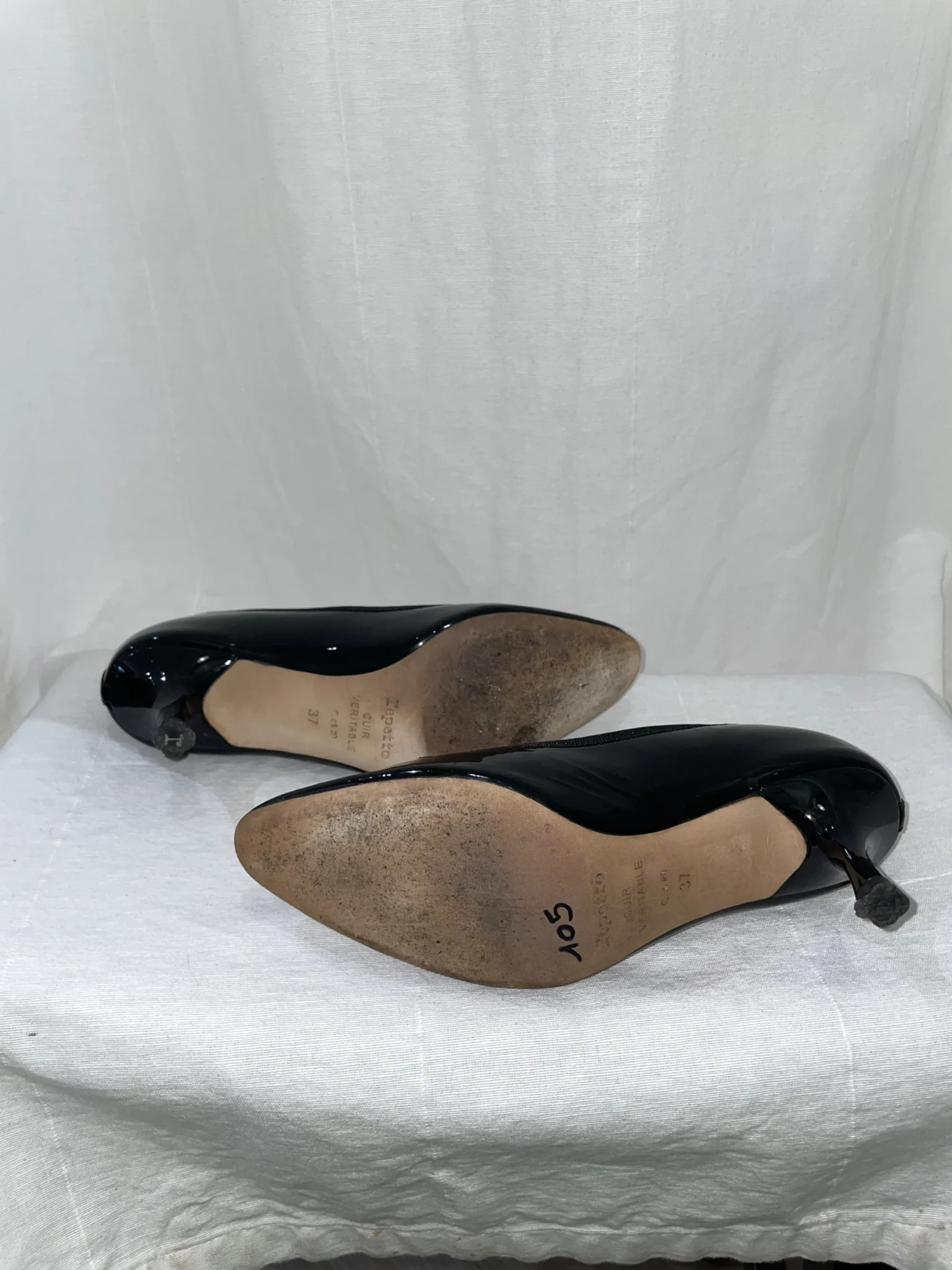 Image for Repetto black veners pumps - size 37
