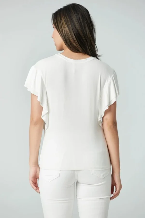 Image for Iris Setlakwe. Haut avec manche à volants
