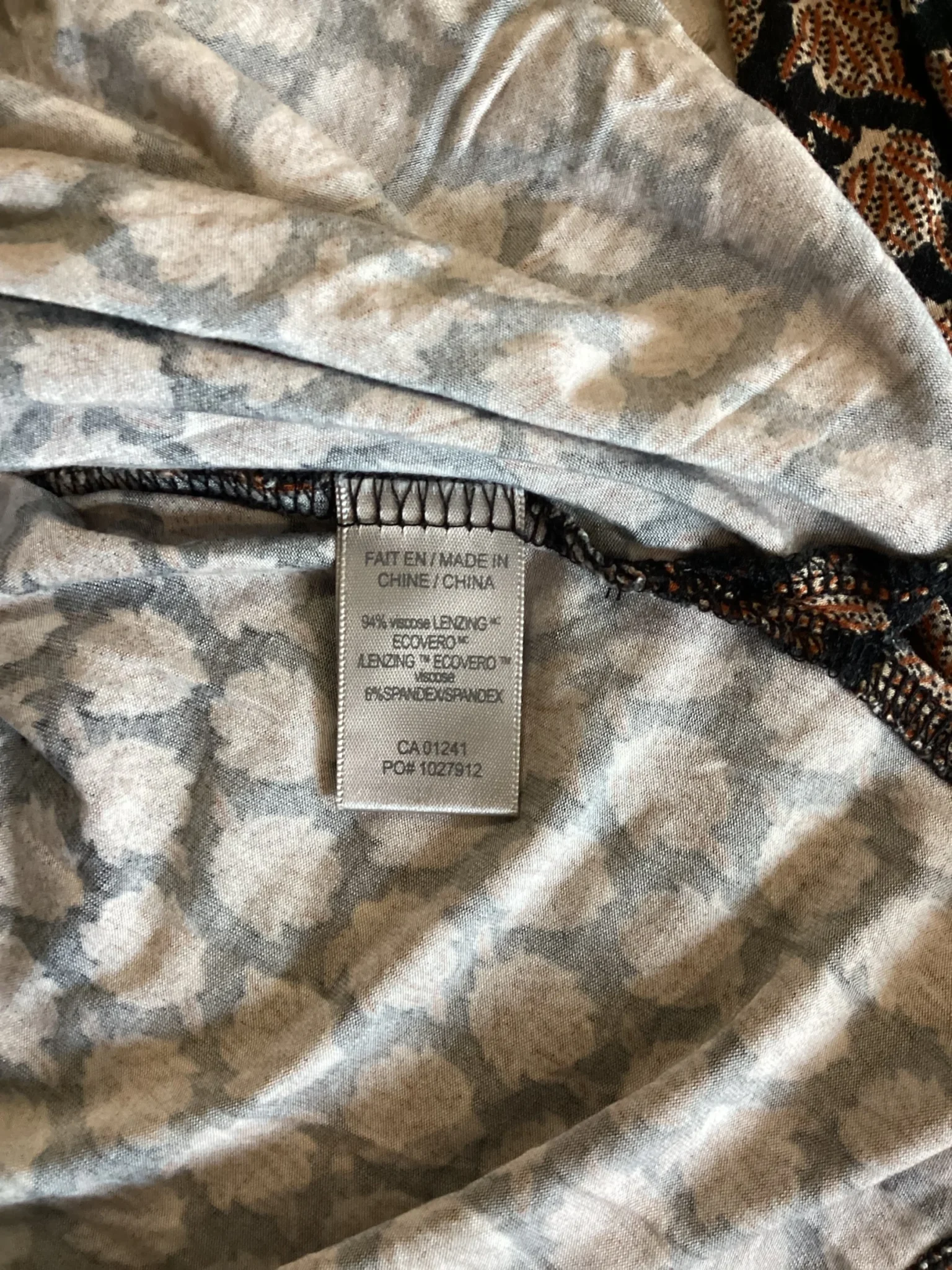 Image for Self-contained leaf tunic