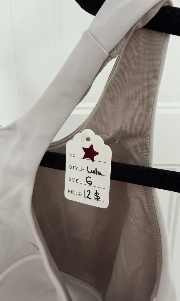 Image for Pale beige sports bra