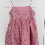 Featured thumbnail for Robe rose texturée
