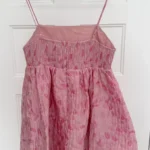 Thumbnail for Textured pink dress