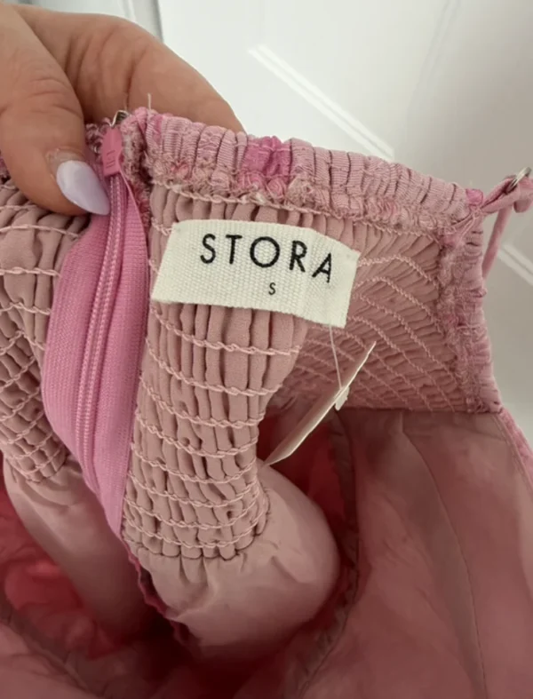 Image for Textured pink dress