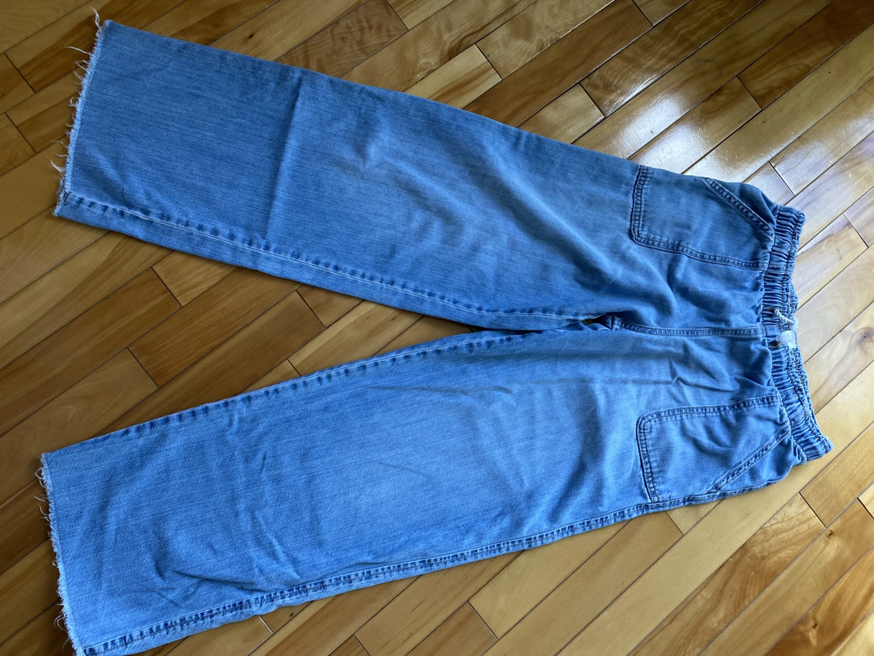 Jeans jambe large pour jeune fille OshKosh seconde main