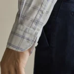 Thumbnail for White checked shirt - Massimo Dutti