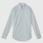 Thumbnail for White checked shirt - Massimo Dutti