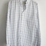 Thumbnail for White checked shirt - Massimo Dutti