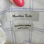 Thumbnail for White checked shirt - Massimo Dutti
