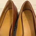 Thumbnail for Sézane - Light brown leather loafers