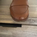 Thumbnail for Sézane - Light brown leather loafers