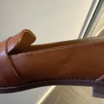 Thumbnail for Sézane - Light brown leather loafers