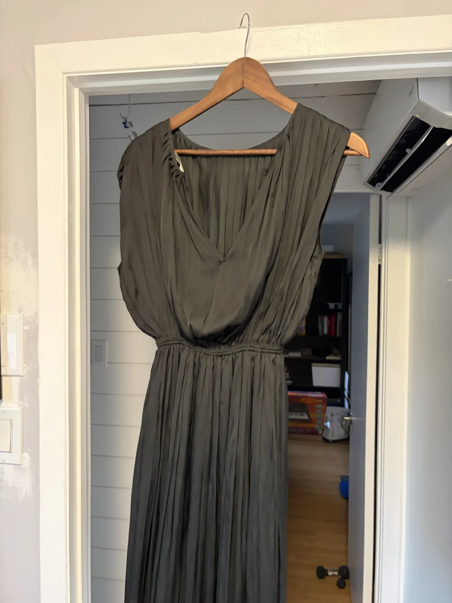 Image for Black silk dress Anine Bing size small