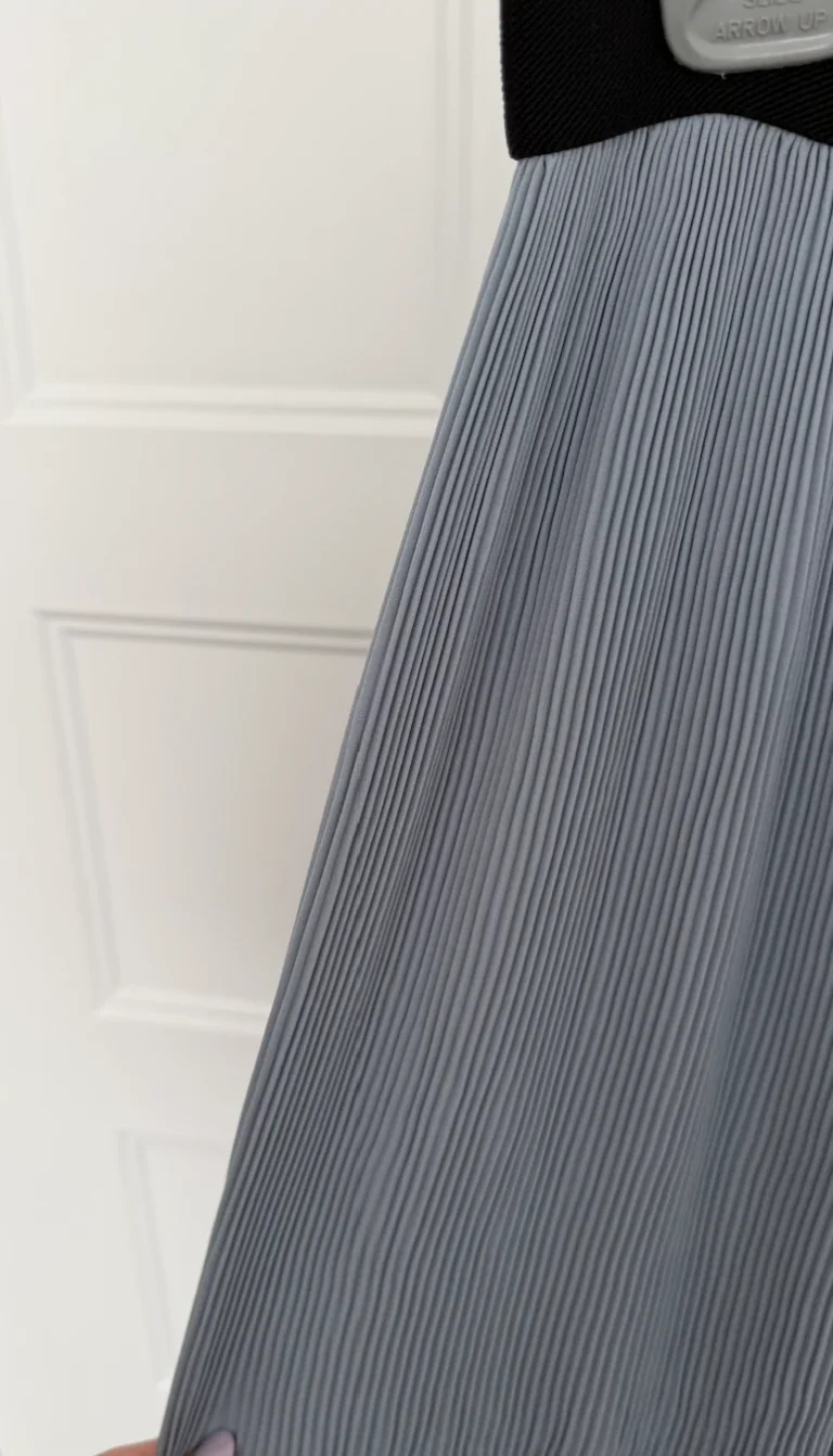Image for Pantalon palazzo plissé bleu pâle