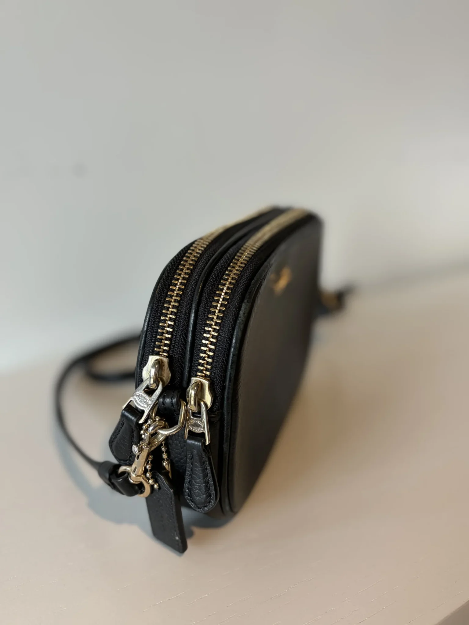 Image for Sac bandoulière Coach noir