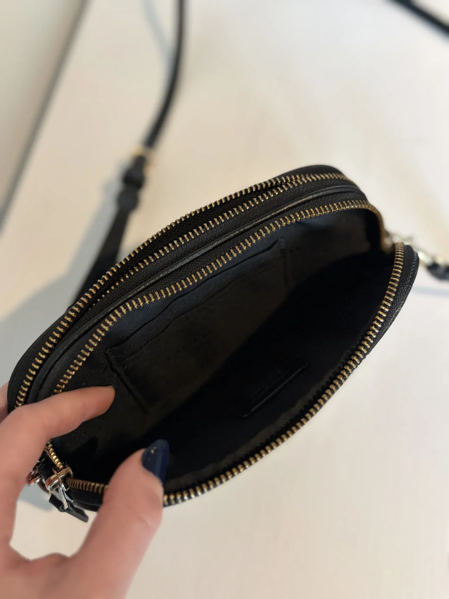 Image for Sac bandoulière Coach noir