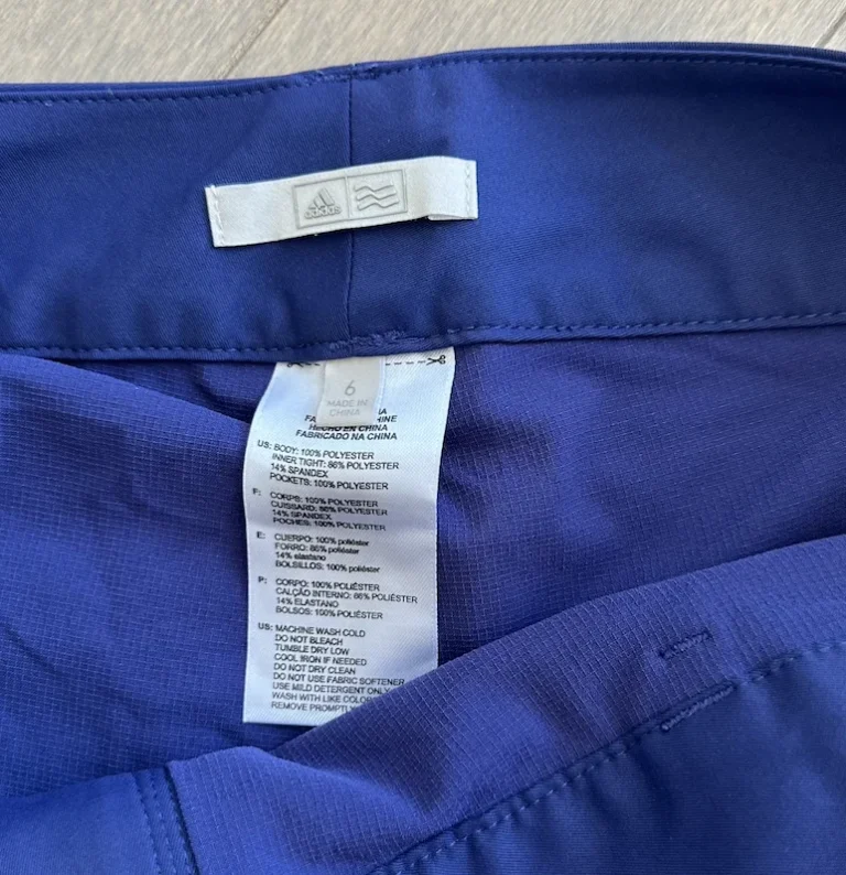 Image for Jupe-short Adidas bleu-mauve
