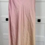 Thumbnail for Robe Tube satinée Zara effet ombré rose & champagne