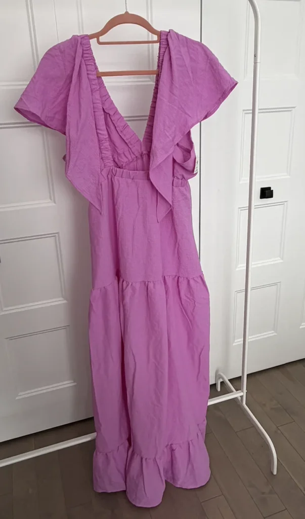Image for Robe maxi rose