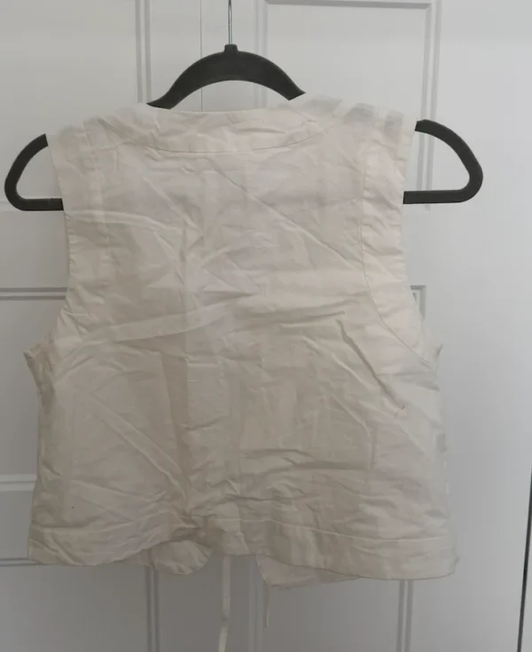 Image for Veste sans manches / camisole style linen
