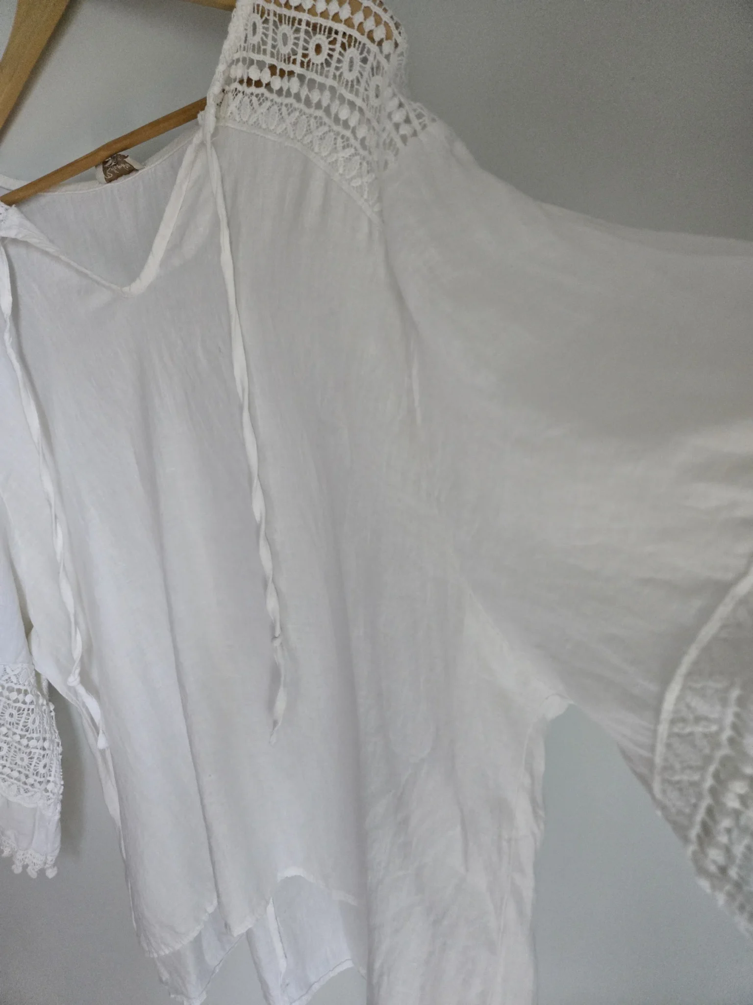 Image for Tunique ou recouvre-maillot avec dentelle