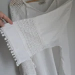 Thumbnail for Tunique ou recouvre-maillot avec dentelle