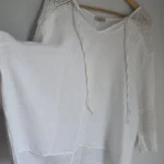 Thumbnail for Tunique ou recouvre-maillot avec dentelle