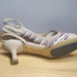 Thumbnail for Sandale, bride arrière ajustable, cuir souple