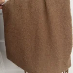 Thumbnail for Camel oversized scarf