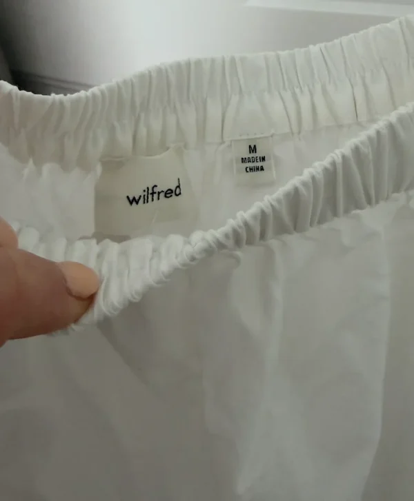 Image for Jupe longue blanche Wilfred (Aritzia)